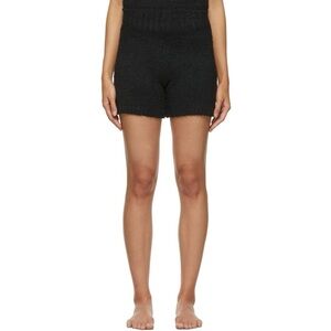SKIMS Cozy Knit Short in Onyx